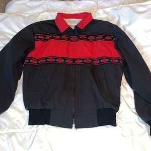 Vintage black zip up